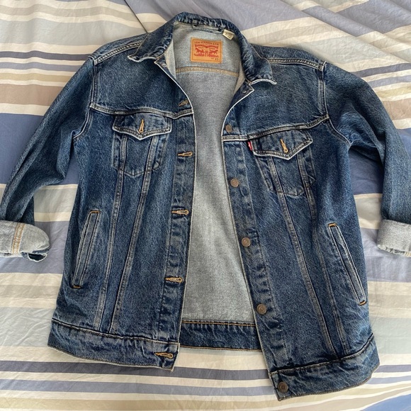 Women’s Oversized Lévis jean jacket xsmall, new - Picture 1 of 4